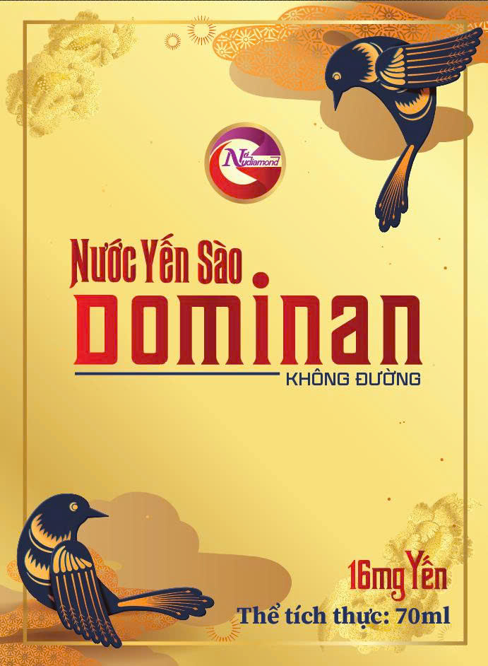 Lọ nước yến DOMINAN không đường (70ml)